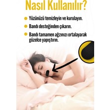 Wealtivo Ağız Bandı 90 Adet, Ağız Kapama Bandı ile Gece Boyunca Konforlu Uyku, Horlamayı Azaltıcı Mouth tape