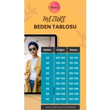 Mezure Şifon Saten Abiye Elbise Büyük Beden Batik Desen
