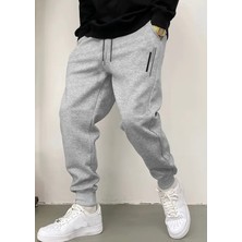 Amor Man Büyük Beden Özel Tasarım Los Angeles Çift Şerit Baskılı Pamuk Yazlık Erkek Eşofman Altı