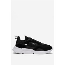 Erkek Günlük Rahat Yürüyüş Spor Ayakkabı Siyah - Beyaz