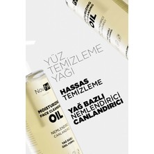 Noufye Yüz Temizleme Yağı, Hassas Ciltler Için Yağ Bazlı, Nemlendirici ve Canlandırıcı, 200 ml