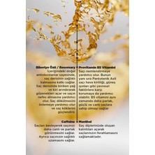 Noufye Anti Dökülme Saç Toniği, Biberiye, Kafein, Provitamin B5, Mentol, 200 ml