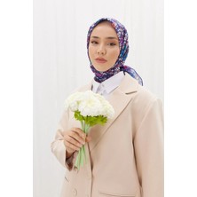 Petunya Desen Soft Pamuk Eşarp