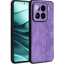 LR Joyful Xiaomi 15 Koruyucu Pu Deri Kaplı Tpu Telefon Kabuğu (Yurt Dışından)