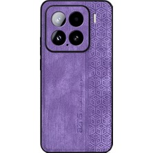 LR Joyful Xiaomi 15 Koruyucu Pu Deri Kaplı Tpu Telefon Kabuğu (Yurt Dışından)