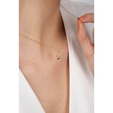 Diamine 14 Ayar Altın Damla Balon Kolye