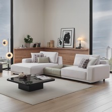 Enza Home Mesta Sol Köşe Kombinasyon  1, Krem