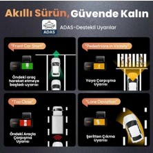 Getalink Android USB 1080P ADAS Destekli Araç Içi Kamera