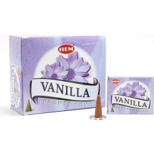 Vanilla Aromalı Konik Tütsü