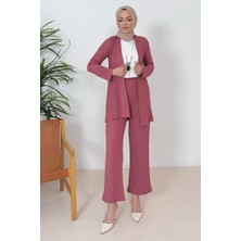 Aser Bürümcük Üçlü Takım 1363 - Gül Kurusu