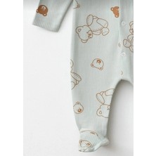 Baby Wings  Çocuk Ayıcık Temalı Temalı Çıtçıtlı Patikli