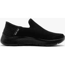 Skechers Go Walk Flex-Slip-Ins Memory Foam Mens Sneaker Grey Hafızalı Taban Erkek Günlük Spor Ayakkabı Siyah