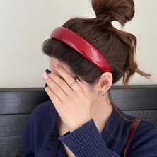 Karşıhan Bordo Renk Sac Taçı.sade ve Şık. 1 cm 3 cm Arası Genişlik