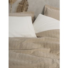 Cotton Box Natura Çift Kişilik Yatak Örtüsü/pike Takımı Vilo Bej