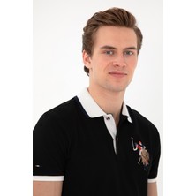 U.s. Polo Assn. Erkek Siyah Tişört Basic 50298073-VR046