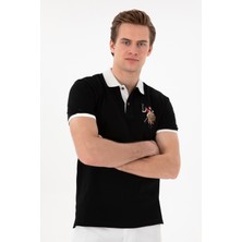 U.s. Polo Assn. Erkek Siyah Tişört Basic 50298073-VR046