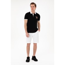 U.s. Polo Assn. Erkek Siyah Tişört Basic 50298073-VR046