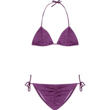Aquella Büzgülü Üçgen Bikini Takım
