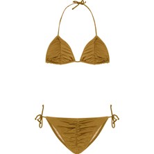 Aquella Büzgülü Üçgen Bikini Takım