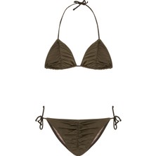 Aquella Büzgülü Üçgen Bikini Takım