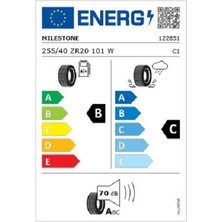Milestone 255/40 ZR20 101W Reinf. Carmile Sport Oto Yaz Lastiği (Üretim Yılı: 2025)