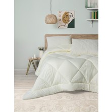 Cotton Box Softwash Çift Kişilik Yorgan Seti Ekru 160X200 Lastikli Çarşaf