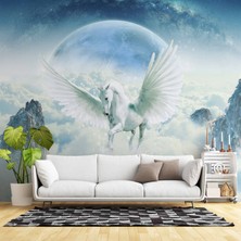 Unicorn Kanatlı At Duvar Kağıdı
