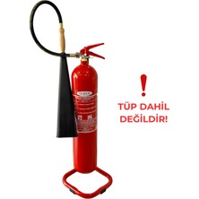 Ayaklı Lüks Modern Tüp Sehpası 5 kg ve 6 kg & 12 kg Yangın Tüpü ve Yangın Söndürme Cihazı Için Sadece Sehpa