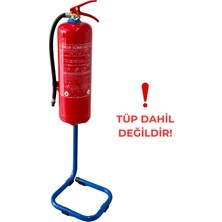 Ayaklı Lüks Modern Tüp Sehpası 5 kg ve 6 kg & 12 kg Yangın Tüpü ve Yangın Söndürme Cihazı Için Sadece Sehpa