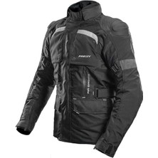 Prosev Nf 2500 Siyah Motosiklet Montu 4 Mevsim Airbag Korumalı Yüksek Dirençli Malzeme ile Güvenlik