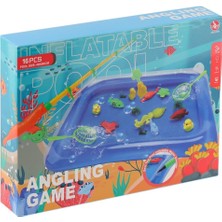 Birlik Toys 8159-1 Şişebilen Havuzlu Balık Tutma Oyunu -Birliktoys