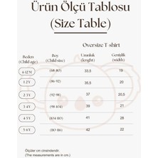 Bordo Nakışlı Oversize T-Shirt