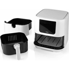 N8WERK Hot Air Fryer 5.5 L Beyaz