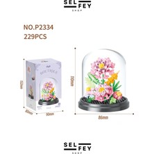 Legomodel Fanuslu Çiçek Buketi Boutique Koleksiyonu 4/4