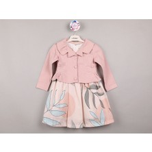 Kız Çocuk Elbise Ceketli