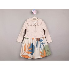 Kız Çocuk Elbise Ceketli