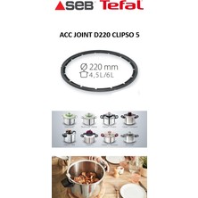 Tefal Düdüklü Tencere Acticook-Nutricook-Precision Lastik 4,5 - 6 Lt TENCERE İÇ ÇAPI 22 CM  X1010004