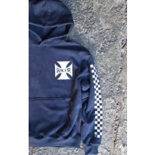Racer Kapüşonlu Sweatshirt