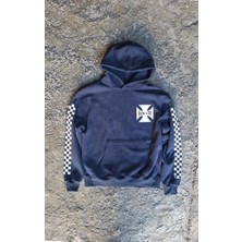 Racer Kapüşonlu Sweatshirt