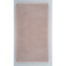 Apex Halı Palma Pudra Yumuşacık Dokulu Üst Kalite Pelüş Dikdörtgen Kesim Halı