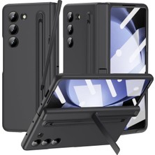 Samsung Galaxy Z Fold 6 Kılıf Ince S Pen Kalem 360 Koruma Kamera Korumalı Kapak