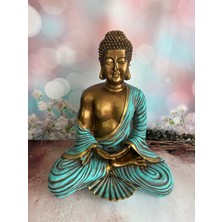 Büyük Boy Oturan Buda Heykeli ,budha Biblo