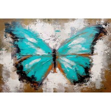 Aden Dekoratif Kelebek Kanvas Tablo