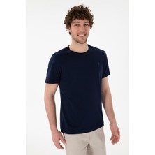 U.s. Polo Assn. Erkek Lacivert Tişört Basic 50305924-VR033