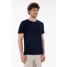 U.s. Polo Assn. Erkek Lacivert Tişört Basic 50305924-VR033
