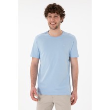 U.s. Polo Assn. Erkek Açık Mavi Tişört Basic 50305924-VR003
