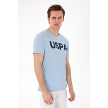 U.s. Polo Assn. Erkek Açık Mavi Tişört Basic 50297988-VR003