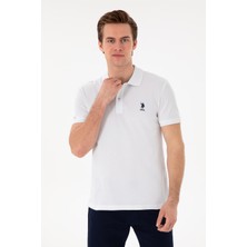 U.s. Polo Assn. Erkek Beyaz Tişört Basic 50298041-VR013