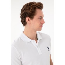 U.s. Polo Assn. Erkek Beyaz Tişört Basic 50298041-VR013
