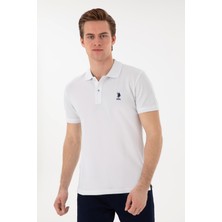 U.s. Polo Assn. Erkek Beyaz Tişört Basic 50298041-VR013